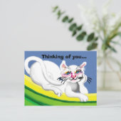 Denk aan jou... briefkaart (Staand voorkant)