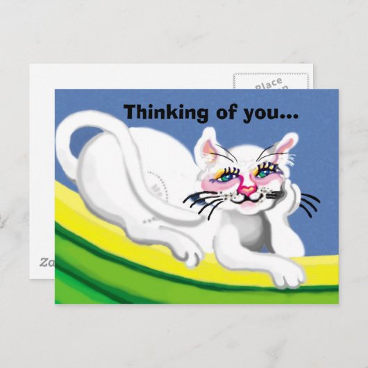 Denk aan jou... briefkaart (Voorkant / Achterkant)