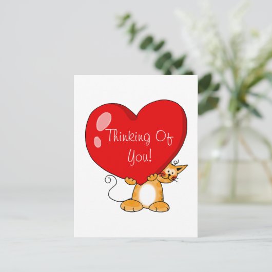 Denk aan jou briefkaart (Staand voorkant)