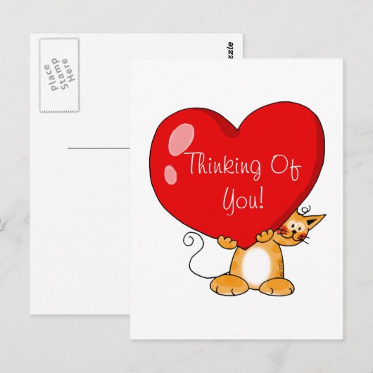 Denk aan jou briefkaart (Voorkant / Achterkant)