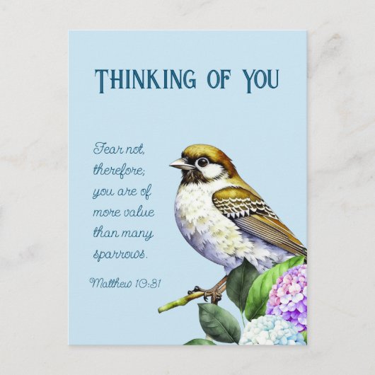 Denk aan jou briefkaart (Voorkant)