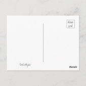 Denk aan jou! briefkaart (Achterkant)