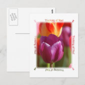 Denk aan jou briefkaart (Voorkant / Achterkant)