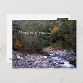 Denk aan jou...... briefkaart (Voorkant / Achterkant)