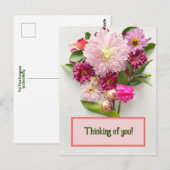 Denk aan jou! briefkaart (Voorkant / Achterkant)