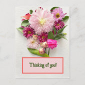 Denk aan jou! briefkaart (Voorkant)