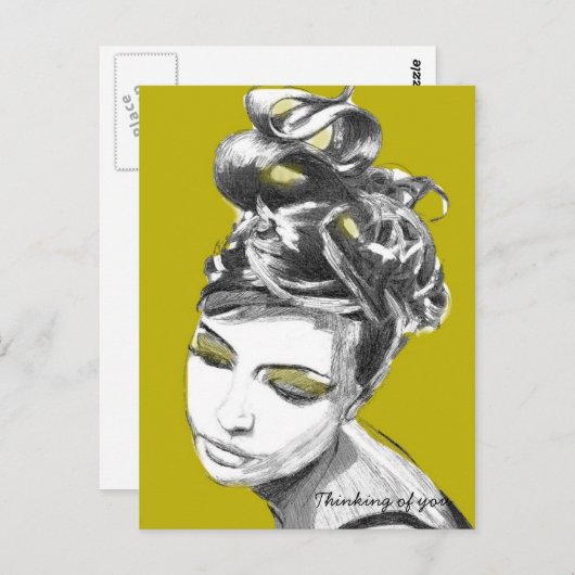 Denk aan jou... briefkaart (Voorkant / Achterkant)