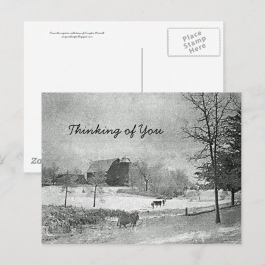 Denk aan jou briefkaart (Voorkant / Achterkant)