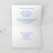 Denk aan jou dit nieuwjaar feestdagen kaart (Binnen)