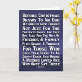 Denk aan jou en de jouwen met Kerstmis Kaart (Gele Bloem)