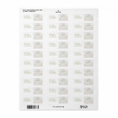 Denk aan jou etiket (Full Sheet)