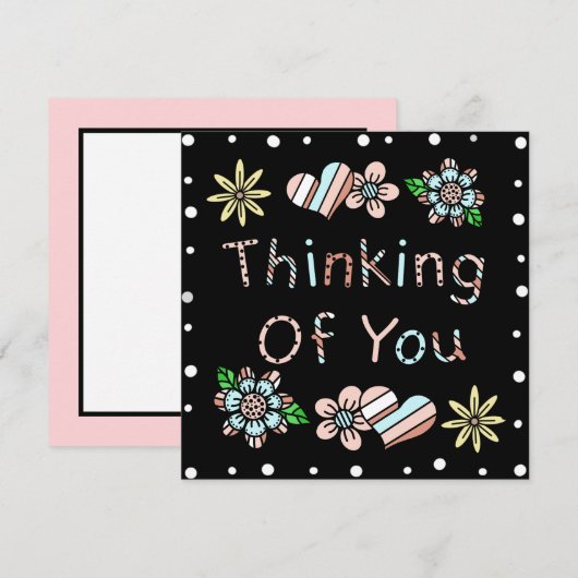 Denk aan jou | Filmflora Kaart (Voorkant / Achterkant)