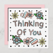 Denk aan jou | Filmflora Notitiekaartje (Voorkant / Achterkant)