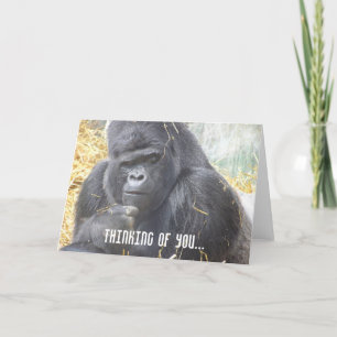 Denk aan Jou Gorilla Kaart