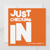 Denk aan jou - Grappige Zwarte Kat & Vis Kaart (Achterkant)