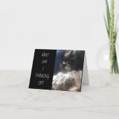 DENK AAN "JOU" IN "CHRISTMAS" KAART (Voorkant)