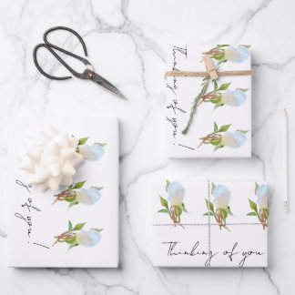 Denk aan jou! inpakpapier vel