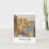 Denk aan Jou - Italiaans dorp Kaart (Voorkant)