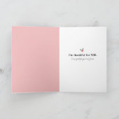 Denk aan jou - Je hebt mijn leven verloren Bedankkaart (Binnen)