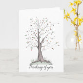 Denk aan jou kaart (Gele Bloem)