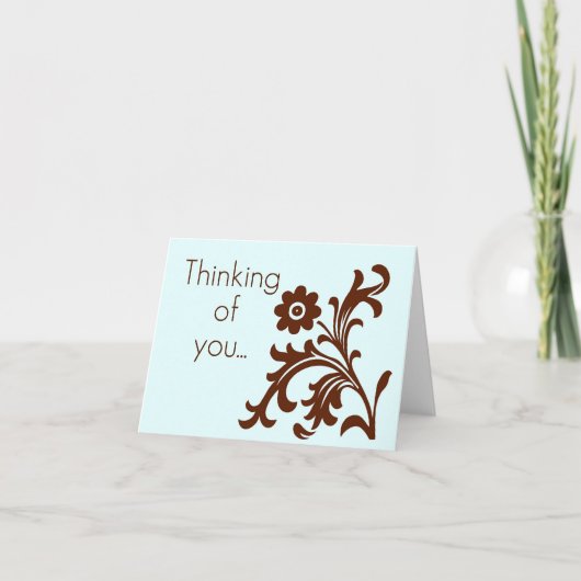 Denk aan jou kaart (Voorkant)