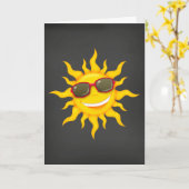 Denk aan jou kaart (Gele Bloem)