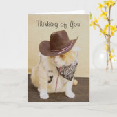 Denk aan jou kaart (Gele Bloem)