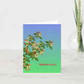 Denk aan jou kaart (Voorkant)