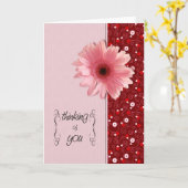 Denk aan jou kaart (Gele Bloem)