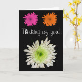 Denk aan jou! kaart (Gele Bloem)
