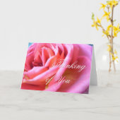 Denk aan jou kaart (Gele Bloem)