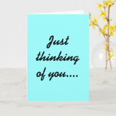 Denk aan jou kaart (Gele Bloem)