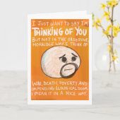 Denk aan jou kaart (Gele Bloem)