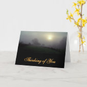 Denk aan jou | kaart (Gele Bloem)