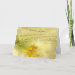 Denk aan jou... kaart