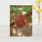 Denk aan jou kaart (Gele Bloem)