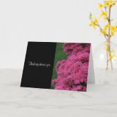 Denk aan jou kaart (Gele Bloem)