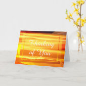 Denk aan jou kaart (Gele Bloem)