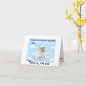 Denk aan jou kaart (Gele Bloem)