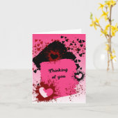 Denk aan jou kaart (Gele Bloem)