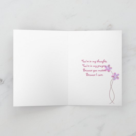 Denk aan jou kaart (Binnen)