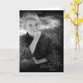 Denk aan jou kaart (Gele Bloem)