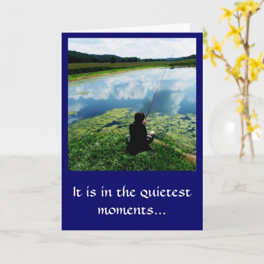 Denk aan jou kaart (Gele Bloem)