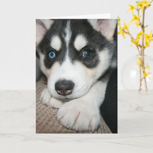 Denk aan jou! kaart (Gele Bloem)