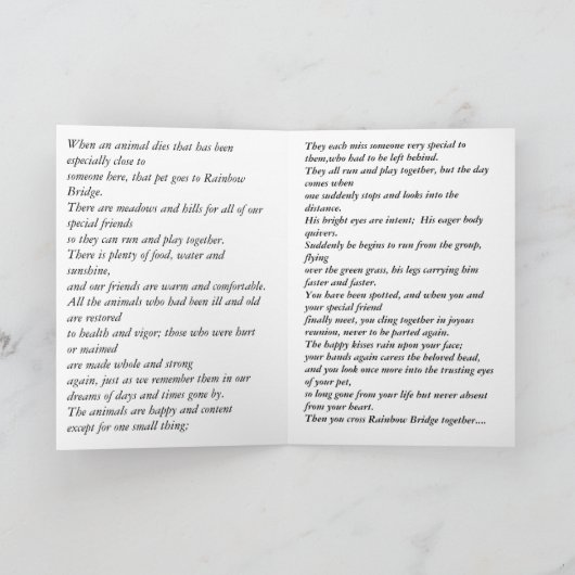 Denk aan jou kaart (Binnen)