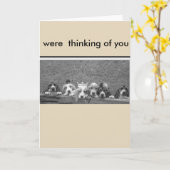 Denk aan jou kaart (Gele Bloem)