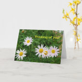 Denk aan jou! kaart (Gele Bloem)