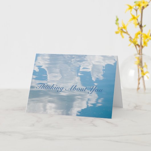 Denk aan jou kaart (Gele Bloem)