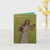 Denk aan jou kaart (Gele Bloem)