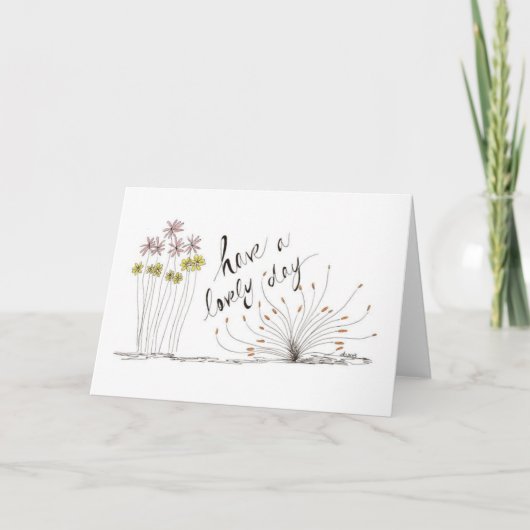 Denk aan jou kaart (Voorkant)